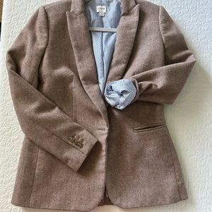 J.Crew Factory Wool Tweed Blazer Sz 4